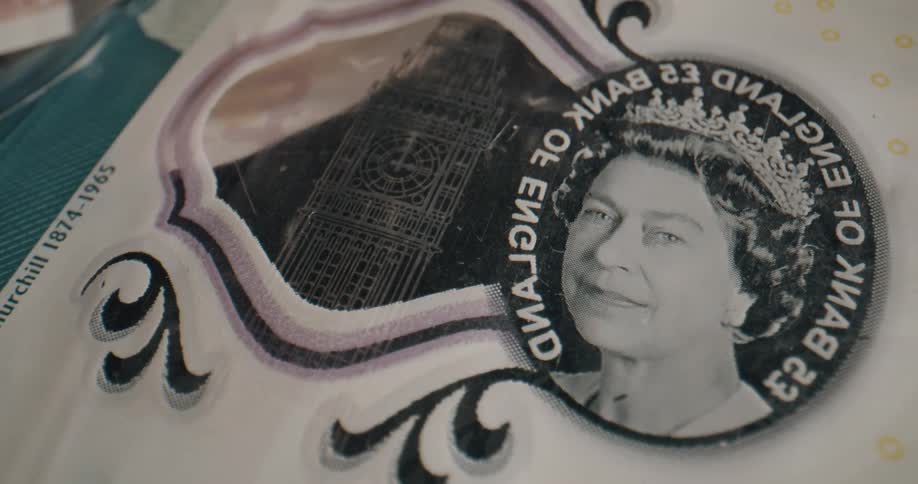 Pictures and text are displayed on a piece of artwork