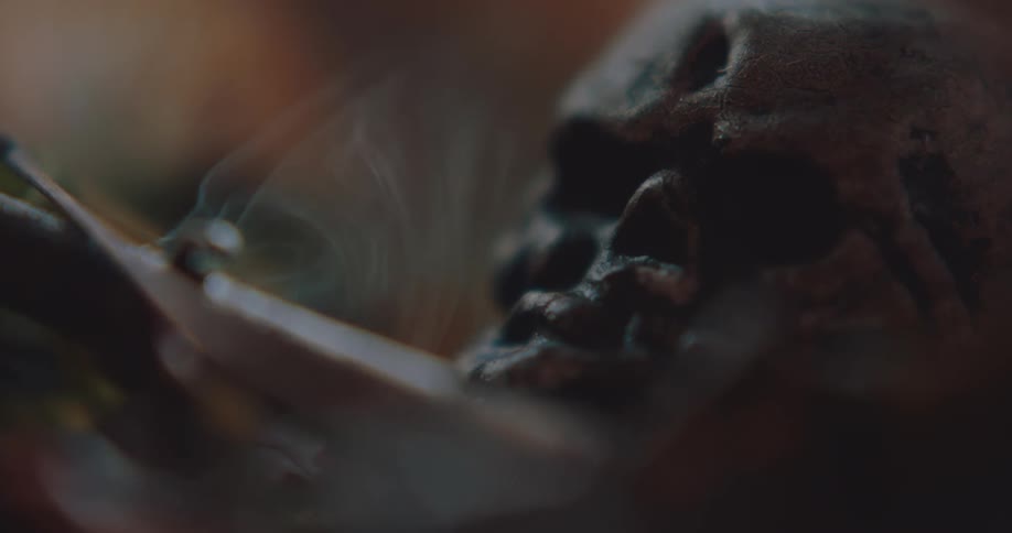 A view of smoke outdoors