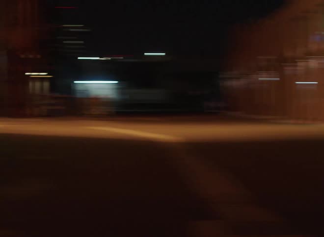 The alley is dark