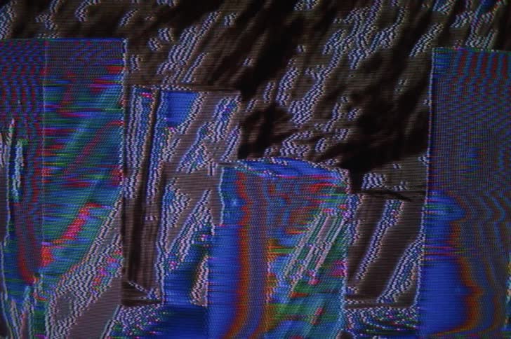 The artwork is blurry and shaking