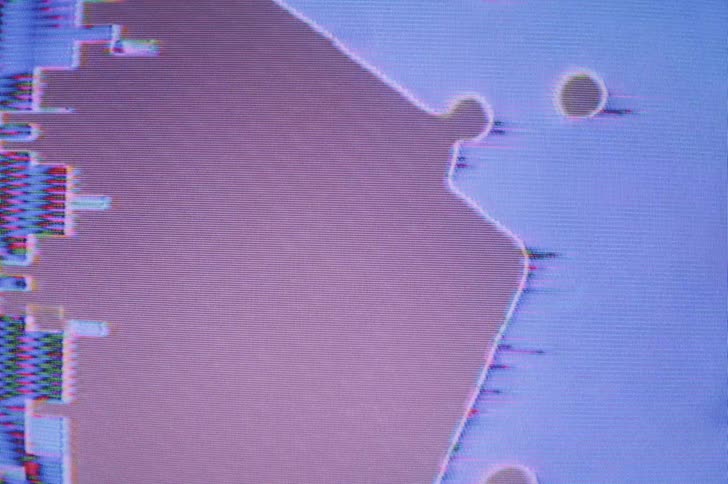 Graphics moving on a computer screen