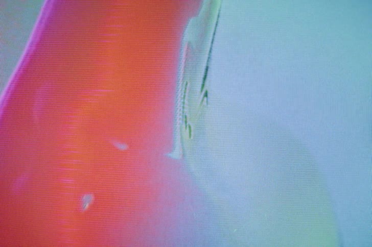 A view of bright digital colors
