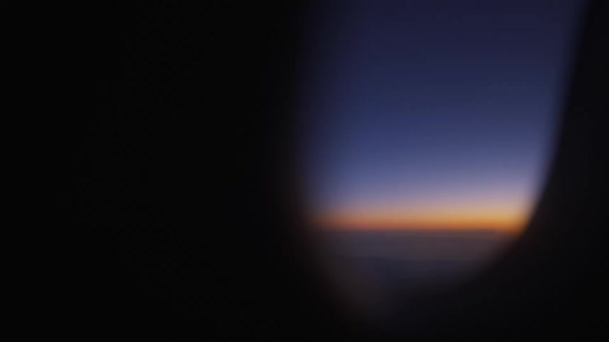 A view out of a plane window