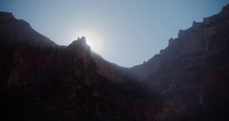 A view of a canyon