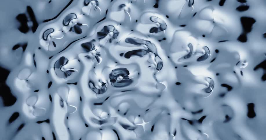 Vibrations causing designs and pattern on the surface of ferrofluids