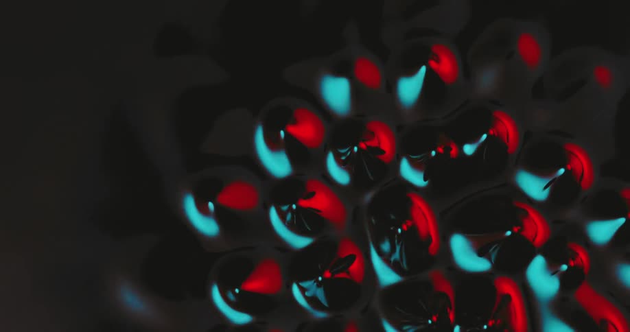 The water bubbles up