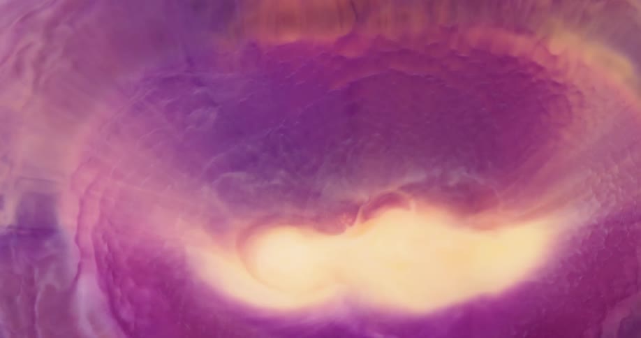 Flowing pink and purple fluid