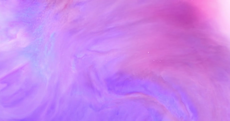 The light colors mix and swirl