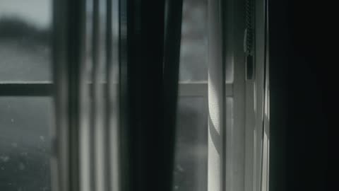 Vertical blinds sway side to side quickly in window
