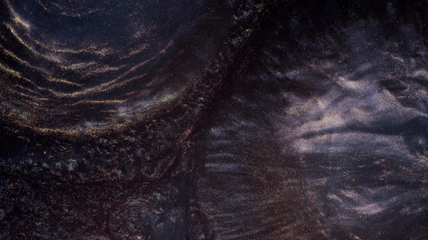 Stars in a galaxy is displayed on camera