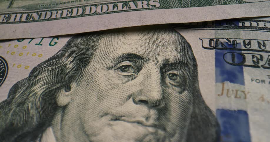 Artwork on american bank notes