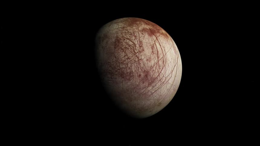 A view of a view of a planet in space