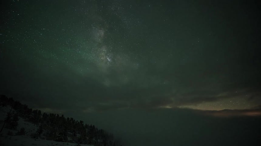 Day turns to night as heavy clouds move along the coast