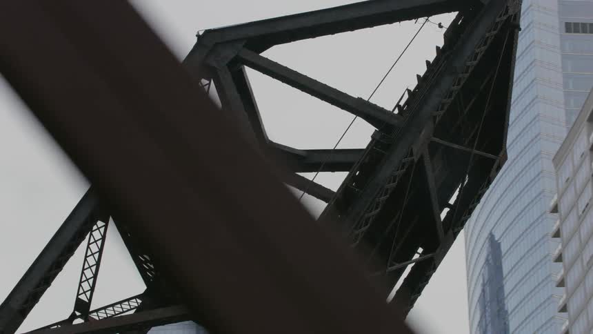 A bridge is open in the city