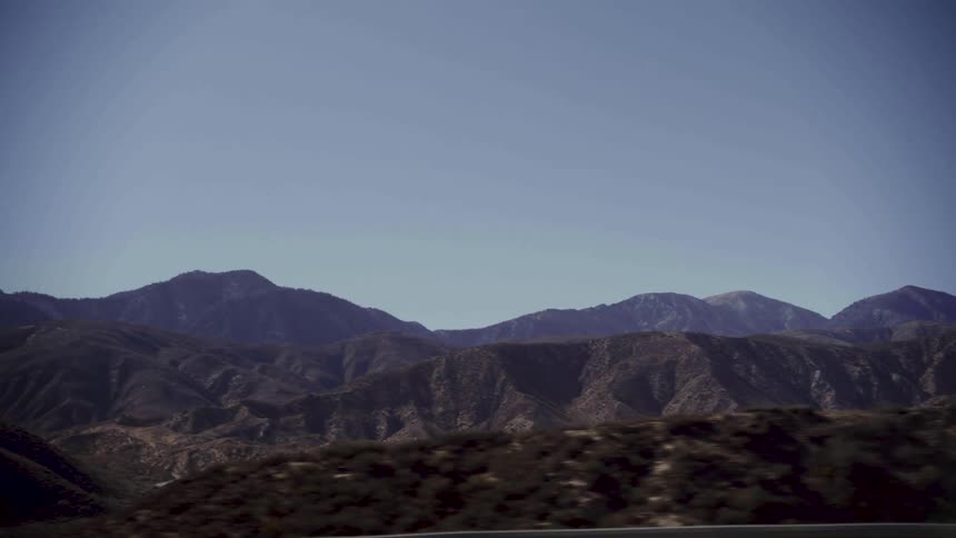 Mountains in the distance on a clear day