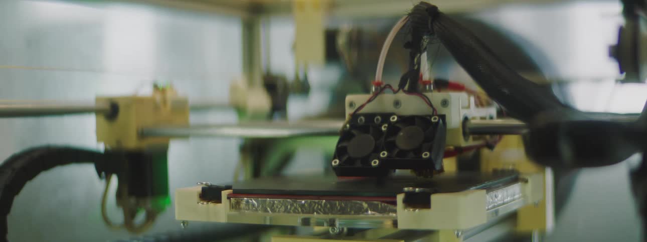Machines are manufacturing things
