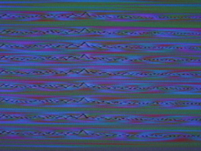 The static is moving around