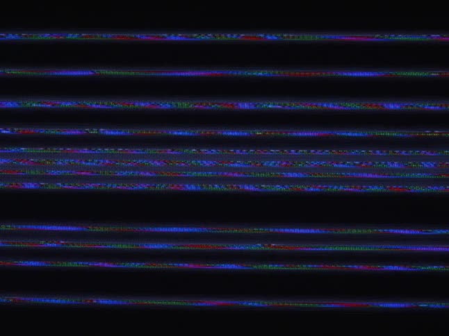 A view of colorful lines on a screen