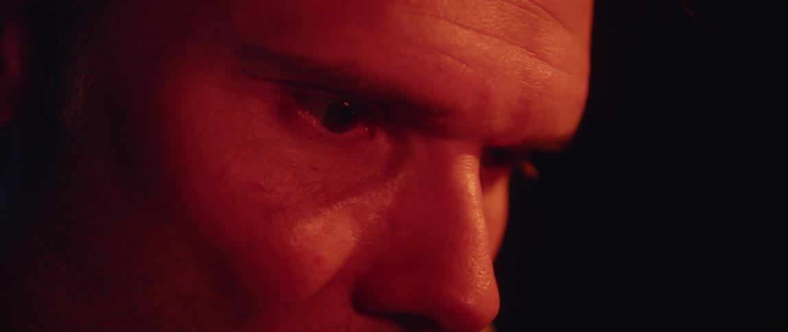 Close up of a mans face
