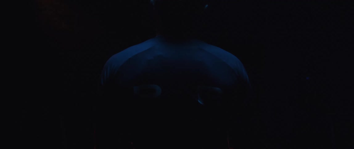 The back of a man