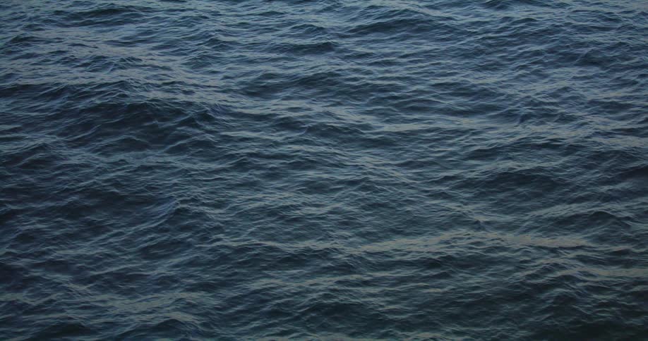 The sun is reflecting on the water