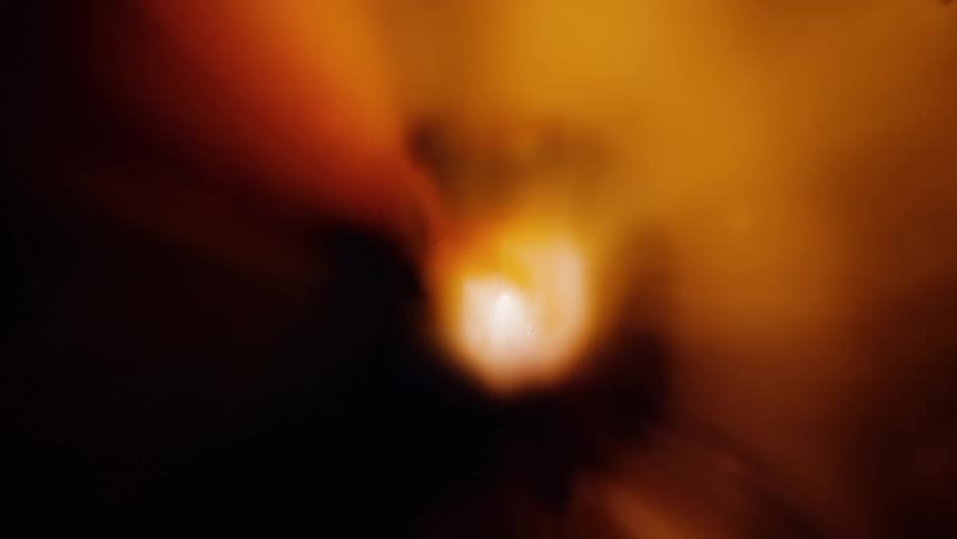 Abstract footage of a bright light and shadows moving