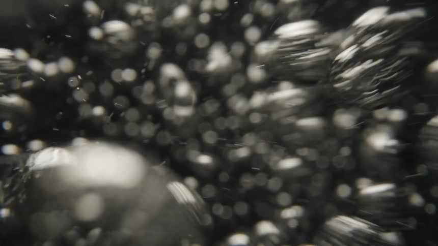 Close up of water bubbling up