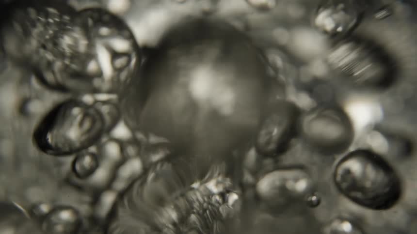 Close up of water bubbling up