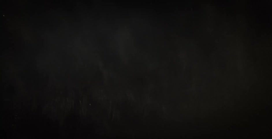 A dark substance is bouncing up and down and moving rapidly