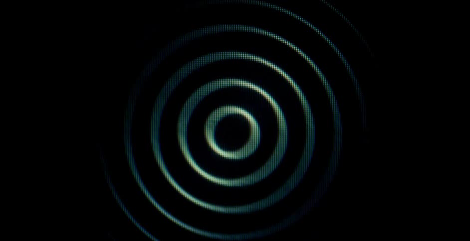 Pixelated Circles Violently Shaking