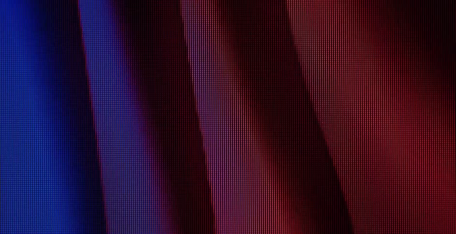 Pixelated Color Waves Slowly Swelling