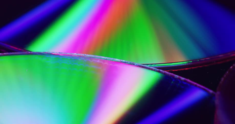 Colors are moving are around in a slow movement