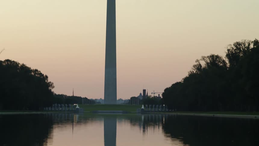 The Washington Monument Reflection in Water