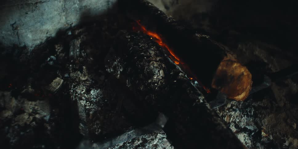 The fire is going out