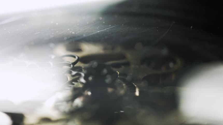 Macro Clock Ticking