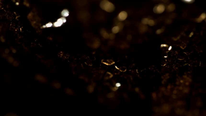 A shiny rock