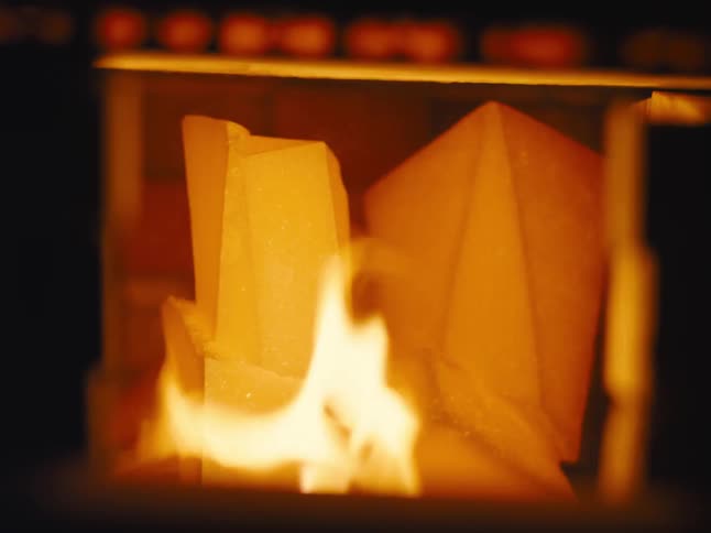 There is papers that are on fire in the day time