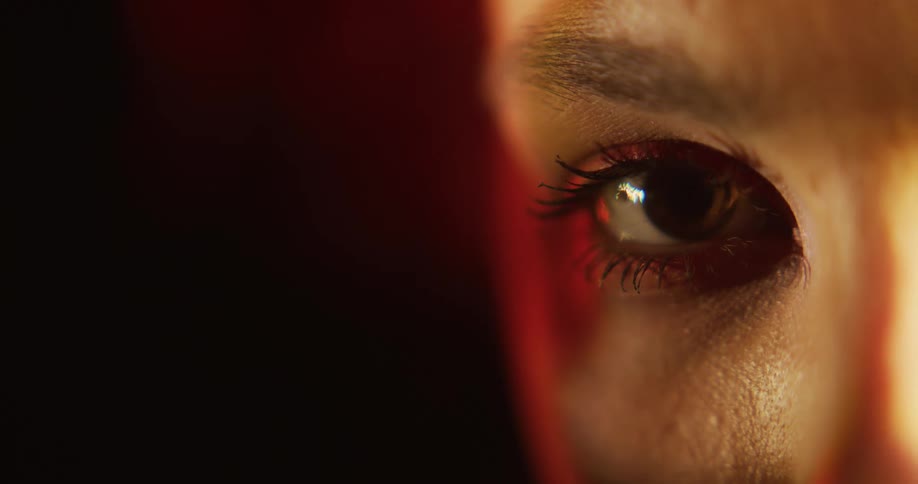 Close up of a womans eye