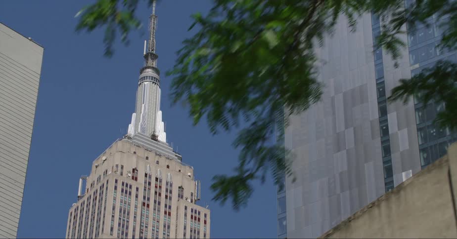 A view of buildings in a big city