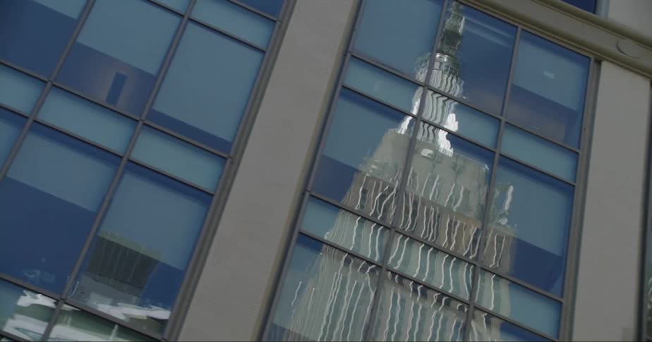 Reflection of the Empire State Building