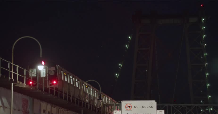 A view of a train driving outdoors