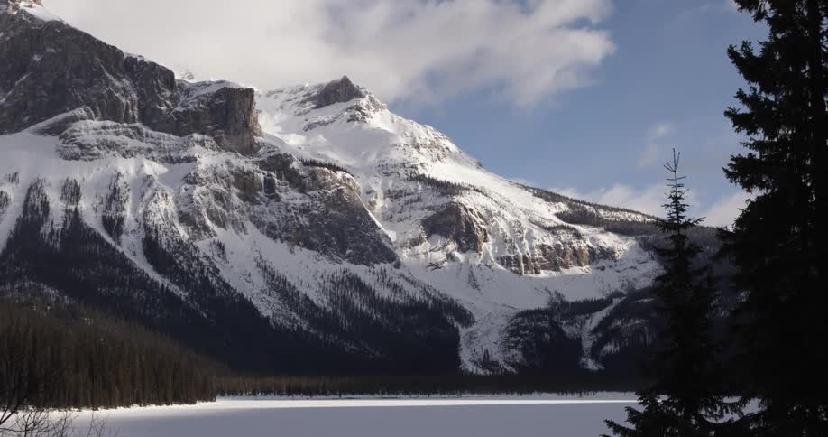 View of a mountain lake
