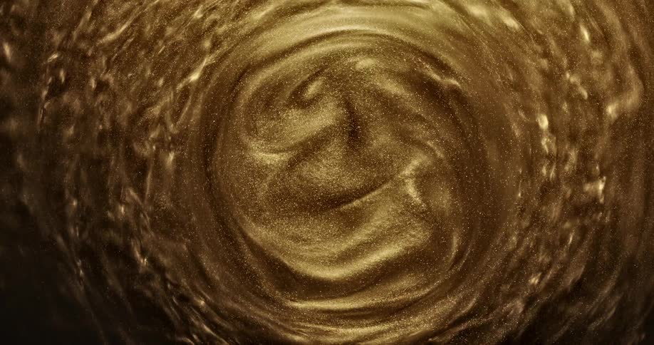 The center of a vortex starts to rise and push out as the outer rings spin faster