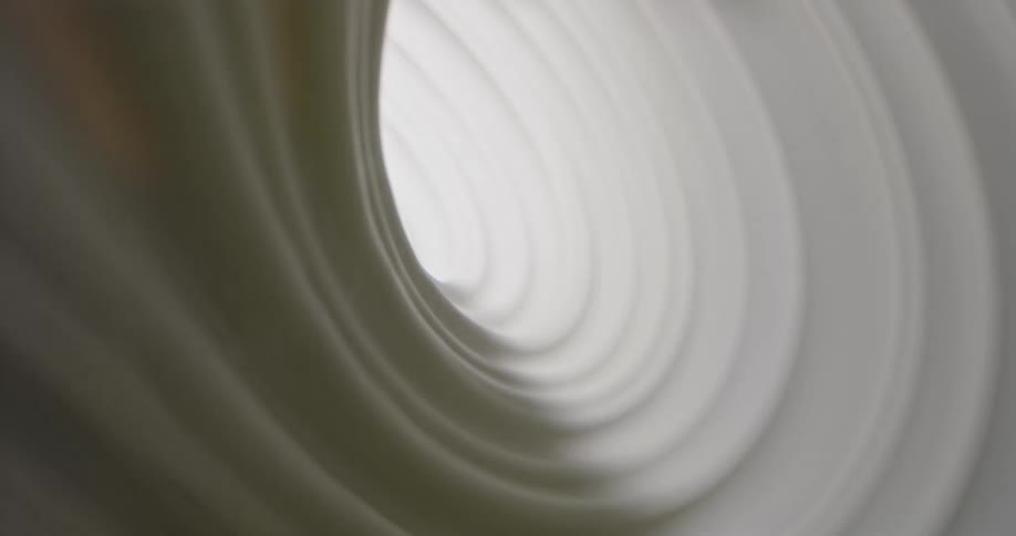 Graphics spiraling on a screensaver