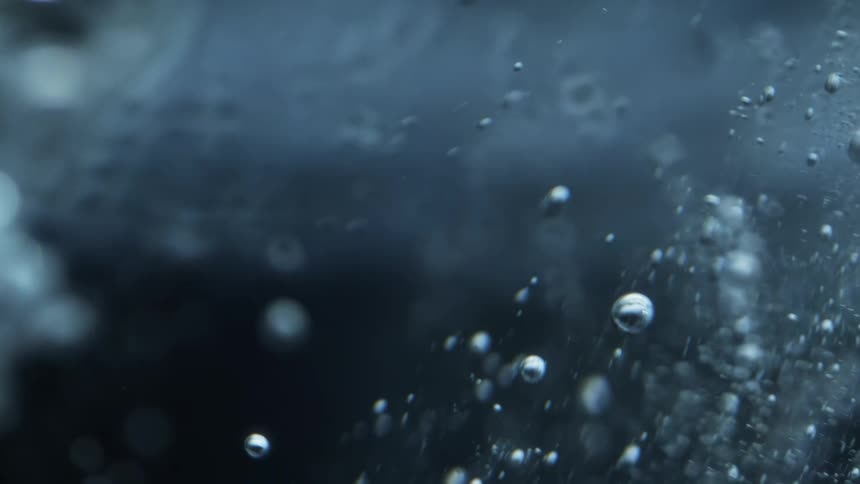 Close up of water bubbling up
