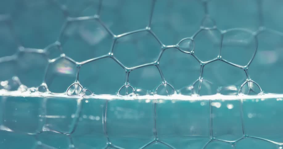 The bubbles are slowly popping