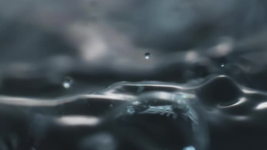 A view of water drops