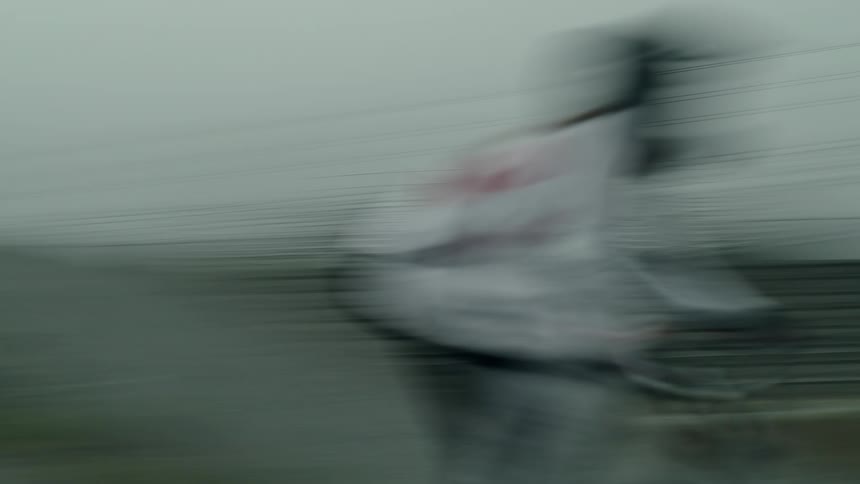 A person riding a bmx bike