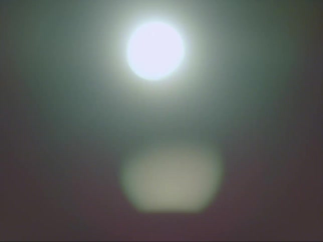 A view of the moonlight is displayed outdoors