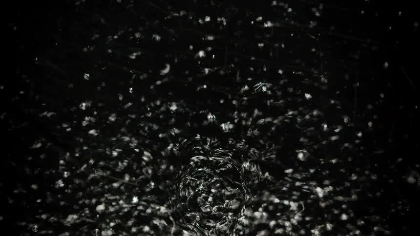 A textured black surface